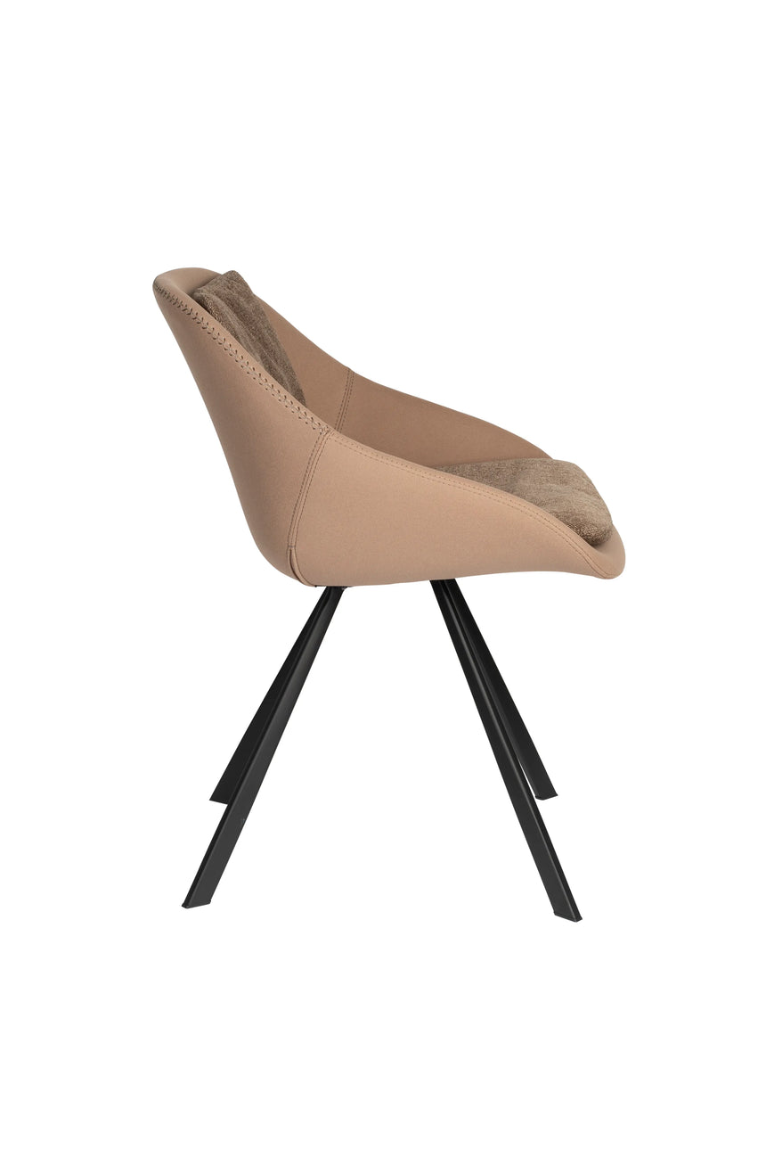 Wakefield Essstuhl Beige von Dutchbone – Produktbild 7