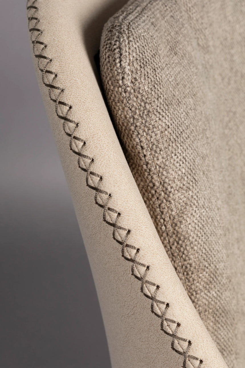 Wakefield Stuhl Elfenbein von Dutchbone – Produktbild 13