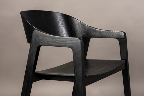 Westlake Stuhl mit Armlehne Schwarz von Dutchbone – Produktbild 6