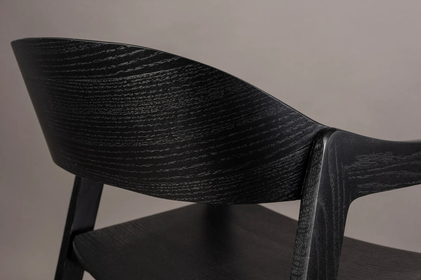 Westlake Stuhl mit Armlehne Schwarz von Dutchbone – Produktbild 7