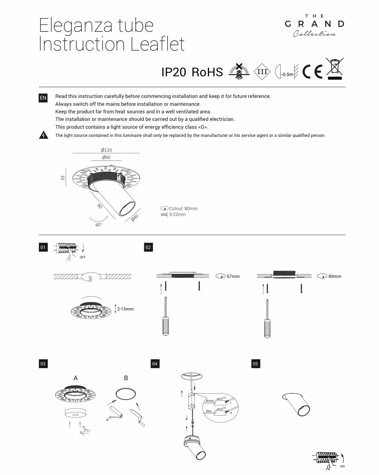 ELEGANZA TUBE Schwenkbarer LED-Spot - ZEN ZONE Furniture