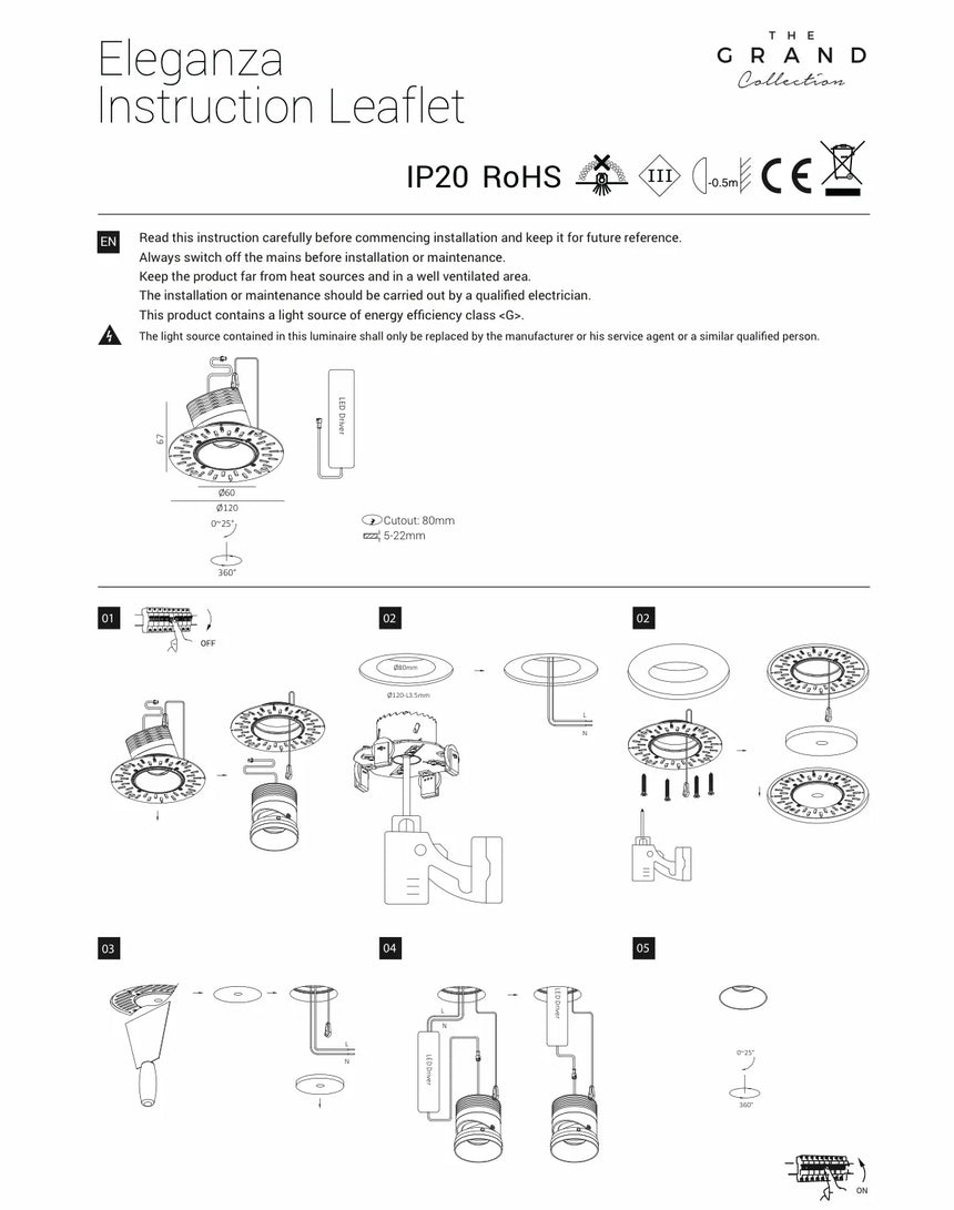 ELEGANZA Schwenkbarer LED-Spot - ZEN ZONE Furniture