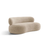 Amalfi 3-Sitzer Sofa aus Chenille in Dunkelbeige (Golden 21), 186x101 cm von Ferrani Interiors – Bild 1