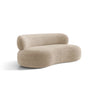 Amalfi 3-Sitzer Sofa aus Chenille in Dunkelbeige (Golden 21), 186x101 cm von Ferrani Interiors – Bild 1
