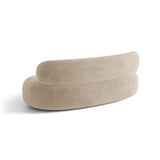 Amalfi 3-Sitzer Sofa aus Chenille in Dunkelbeige (Golden 21), 186x101 cm von Ferrani Interiors – Bild 5