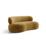 Amalfi 3-Sitzer Sofa aus Chenille in Senfgelb (Golden 46), 186x101 cm von Ferrani Interiors – Bild 1