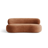 Amalfi 3-Sitzer Sofa aus Chenille in Terrakotta (Golden 56), 186x101 cm von Ferrani Interiors – Bild 3