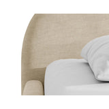 Amalfi Polsterbett mit Bettkasten und Kopfteil aus Chenille, 140x200 cm von Ferrani Interiors – Bild 6