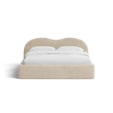 Amalfi Polsterbett mit Bettkasten und Kopfteil aus Chenille, 200x200 cm von Ferrani Interiors – Bild 5