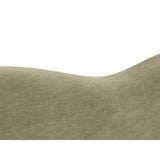 Amalfi Polsterbett mit Bettkasten und Kopfteil aus Chenille in Hellolive (Golden 31), 140x200 cm von Ferrani Interiors – Bild 7