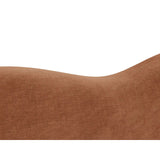 Amalfi Polsterbett mit Bettkasten und Kopfteil aus Chenille in Terrakotta (Golden 56), 160x200 cm von Ferrani Interiors – Bild 7