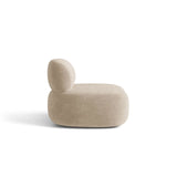 Amalfi Sessel aus Chenille in Dunkelbeige (Golden 21), 84x91 cm von Ferrani Interiors – Bild 4