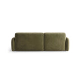 Carrara 3-Sitzer Ecksofa links aus Samt in Grün (Bluvel 77), 219x165 cm von Ferrani Interiors – Bild 5