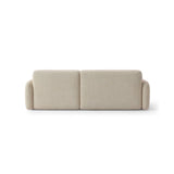 Carrara 3-Sitzer Ecksofa rechts aus Strukturstoff in Beige (Scott Sand), 219x165 cm von Ferrani Interiors – Bild 5