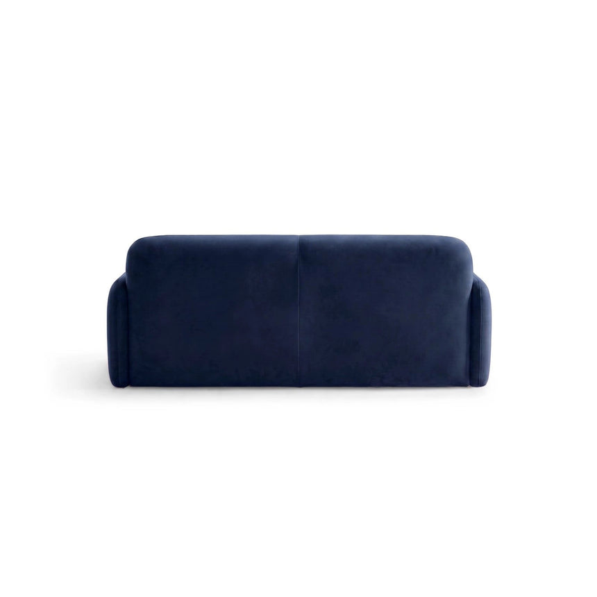 Carrara 3-Sitzer Sofa aus Samt in Königsblau (Bluvel 86), 194x100 cm von Ferrani Interiors – Bild 5