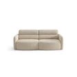 Carrara 3-Sitzer Sofa aus Strukturstoff in Beige (Scott Sand), 194x100 cm von Ferrani Interiors – Bild 1