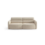 Carrara 3-Sitzer Sofa aus Strukturstoff in Beige (Scott Sand), 194x100 cm von Ferrani Interiors – Bild 1