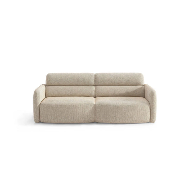 Carrara 3-Sitzer Sofa aus Strukturstoff in Beige (Scott Sand), 194x100 cm von Ferrani Interiors – Bild 1