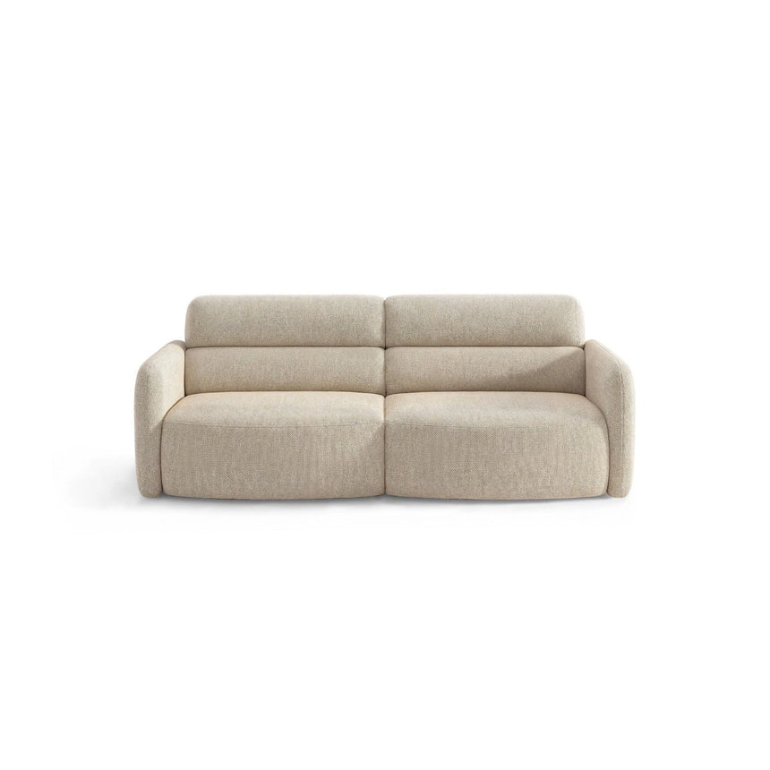 Carrara 3-Sitzer Sofa aus Strukturstoff in Beige (Scott Sand), 194x100 cm von Ferrani Interiors – Bild 1