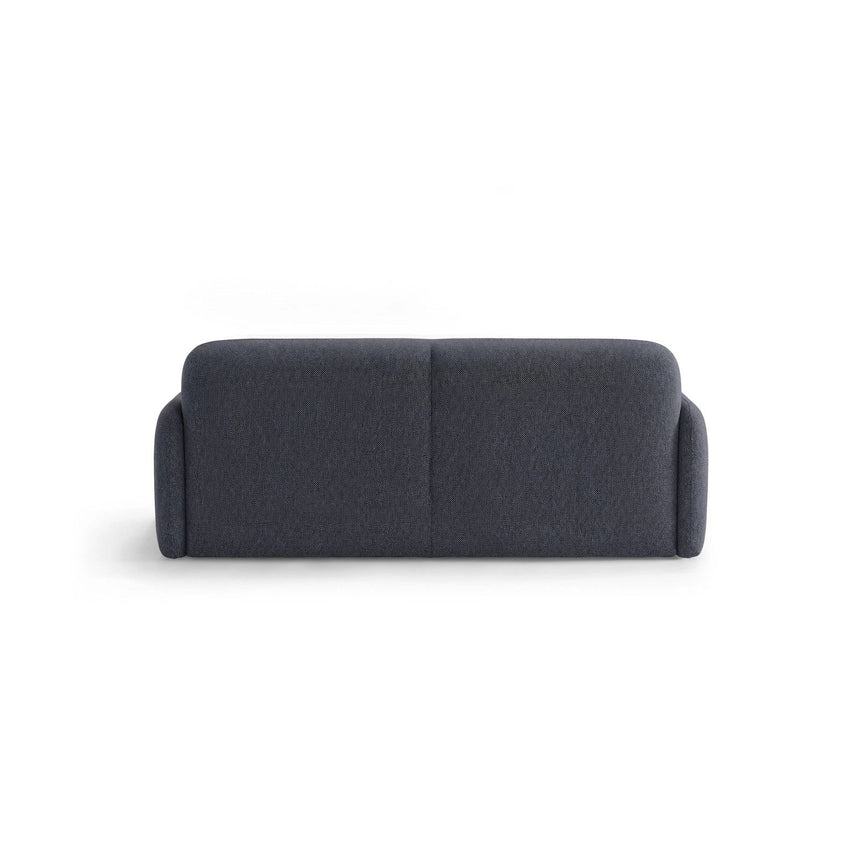 Carrara 3-Sitzer Sofa aus Strukturstoff in Dunkelblau (Scott Ocean), 194x100 cm von Ferrani Interiors – Bild 5