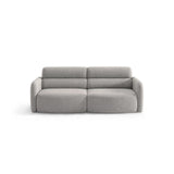 Carrara 3-Sitzer Sofa aus Strukturstoff in Grau (Scott Ash), 194x100 cm von Ferrani Interiors – Bild 1