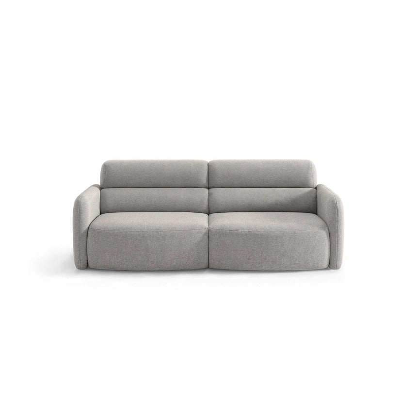 Carrara 3-Sitzer Sofa aus Strukturstoff in Grau (Scott Ash), 194x100 cm von Ferrani Interiors – Bild 1