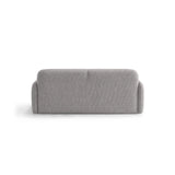 Carrara 3-Sitzer Sofa aus Strukturstoff in Grau (Scott Ash), 194x100 cm von Ferrani Interiors – Bild 5