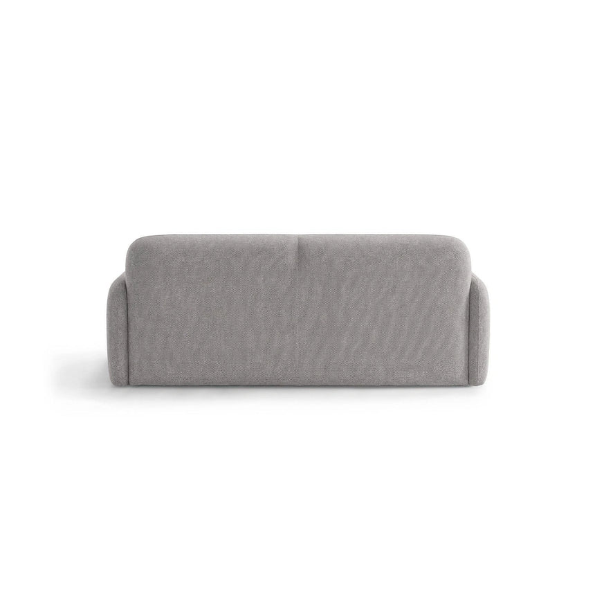 Carrara 3-Sitzer Sofa aus Strukturstoff in Grau (Scott Ash), 194x100 cm von Ferrani Interiors – Bild 5