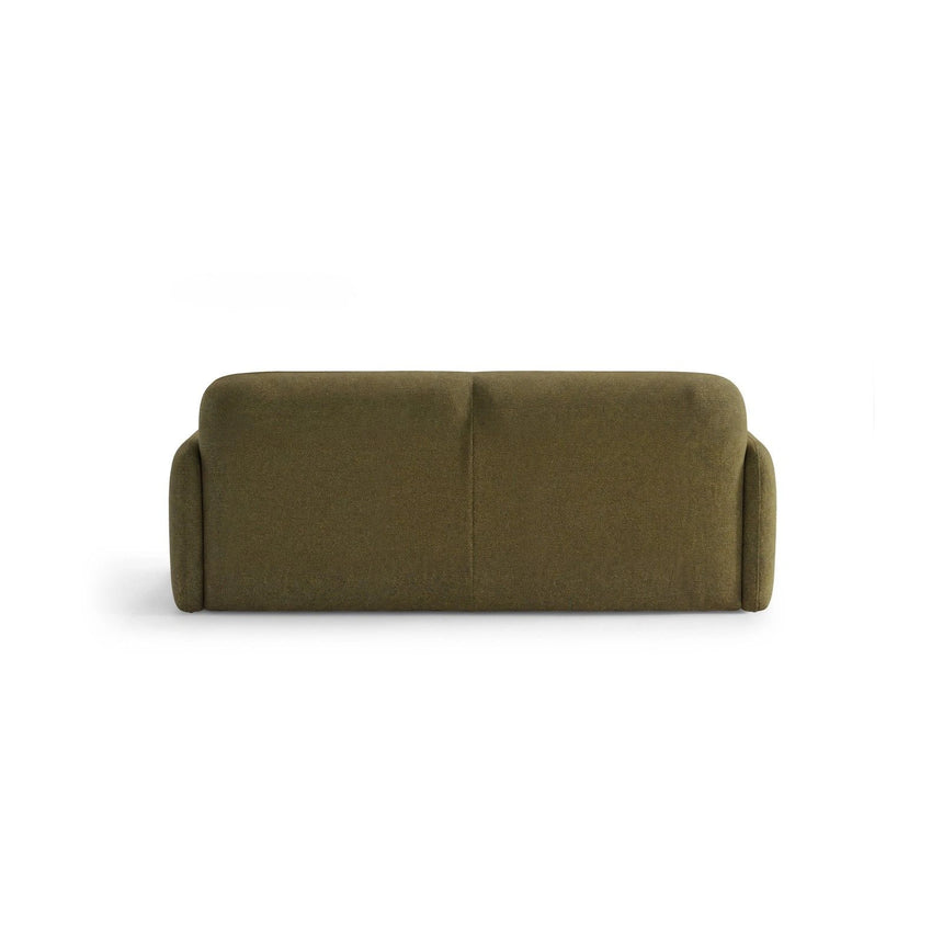 Carrara 3-Sitzer Sofa aus Strukturstoff in Oliv (Scott Moss), 194x100 cm von Ferrani Interiors – Bild 5