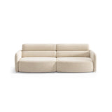 Carrara 4-Sitzer Sofa aus Samt oder Strukturstoff, 244x100 cm von Ferrani Interiors – Bild 1