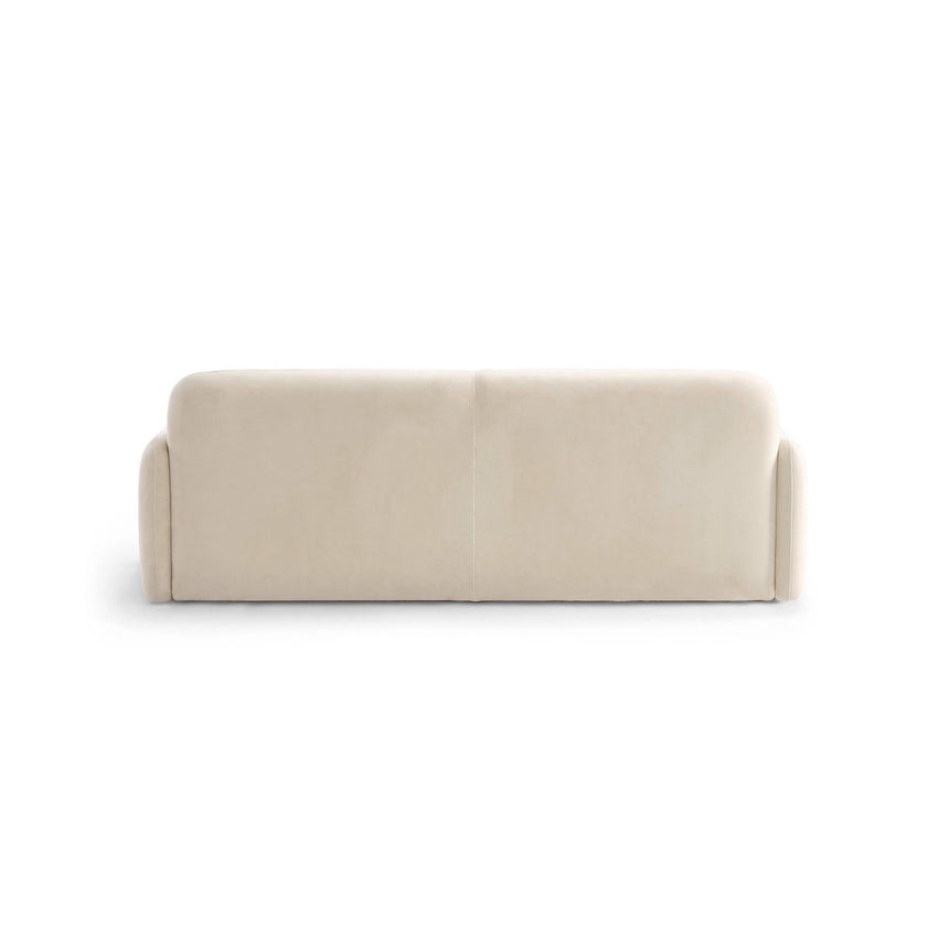 Carrara 4-Sitzer Sofa aus Samt oder Strukturstoff, 244x100 cm von Ferrani Interiors – Bild 5
