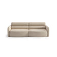 Carrara 4-Sitzer Sofa aus Strukturstoff in Beige (Scott Sand), 244x100 cm von Ferrani Interiors – Bild 1