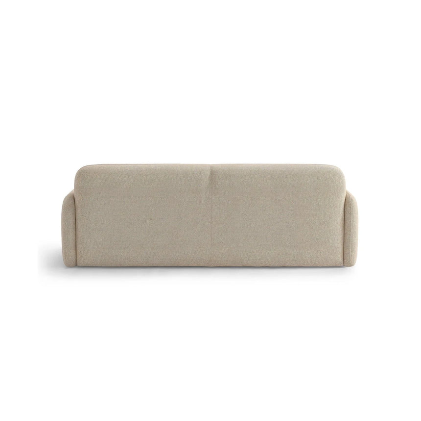 Carrara 4-Sitzer Sofa aus Strukturstoff in Beige (Scott Sand), 244x100 cm von Ferrani Interiors – Bild 5