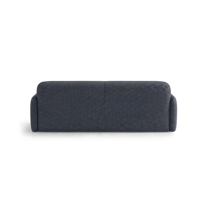 Carrara 4-Sitzer Sofa aus Strukturstoff in Dunkelblau (Scott Ocean), 244x100 cm von Ferrani Interiors – Bild 5