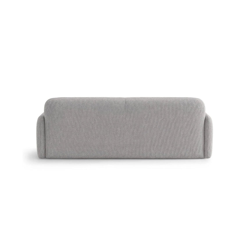 Carrara 4-Sitzer Sofa aus Strukturstoff in Grau (Scott Ash), 244x100 cm von Ferrani Interiors – Bild 5