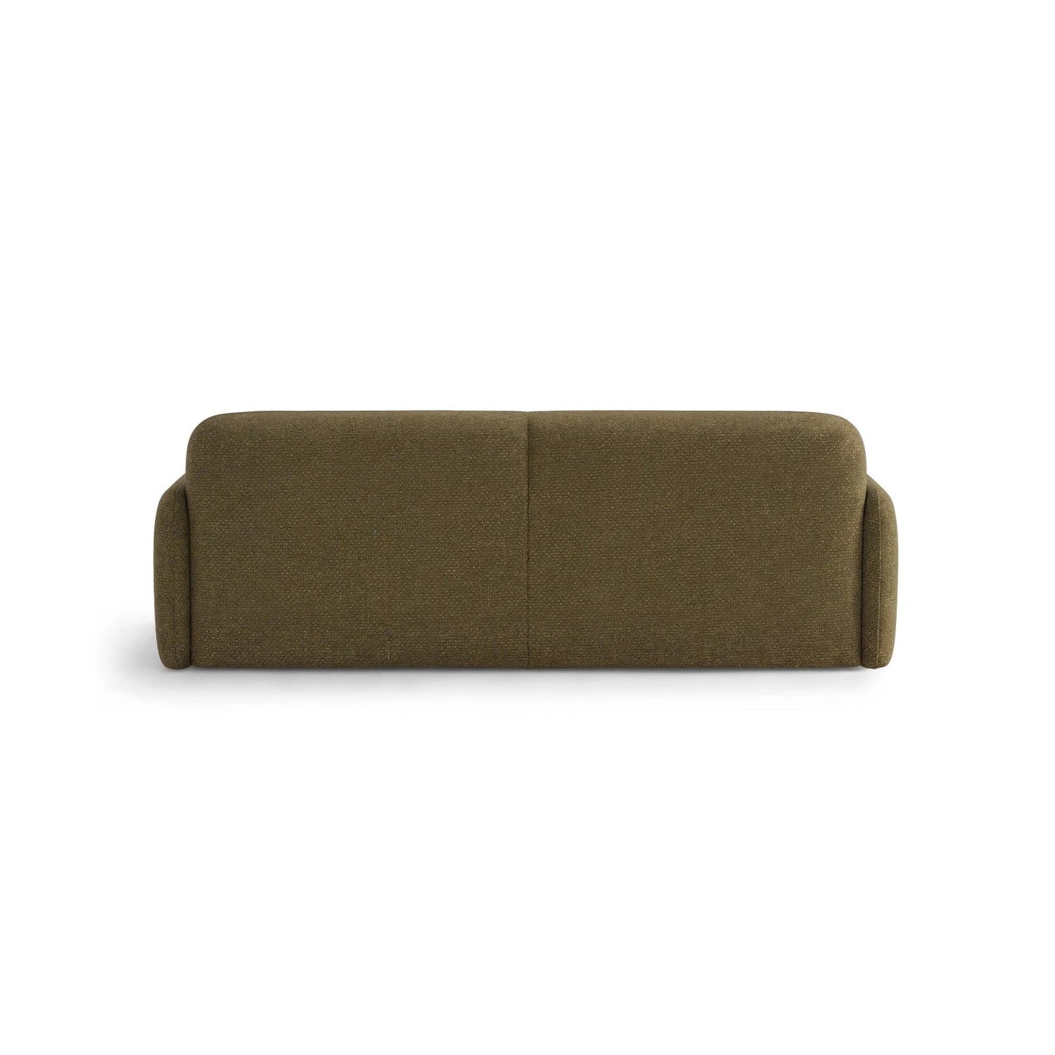 Carrara 4-Sitzer Sofa aus Strukturstoff in Oliv (Scott Moss), 244x100 cm von Ferrani Interiors – Bild 5