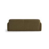 Carrara 4-Sitzer Sofa aus Strukturstoff in Oliv (Scott Moss), 244x100 cm von Ferrani Interiors – Bild 5