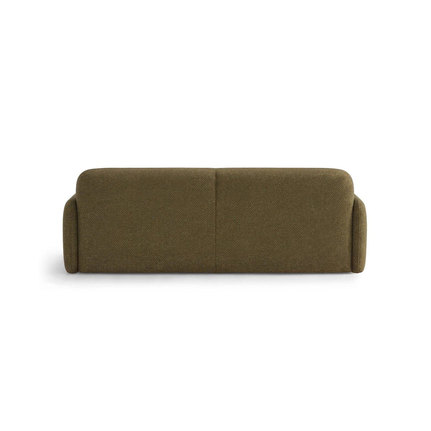 Carrara 4-Sitzer Sofa aus Strukturstoff in Oliv (Scott Moss), 244x100 cm von Ferrani Interiors – Bild 5