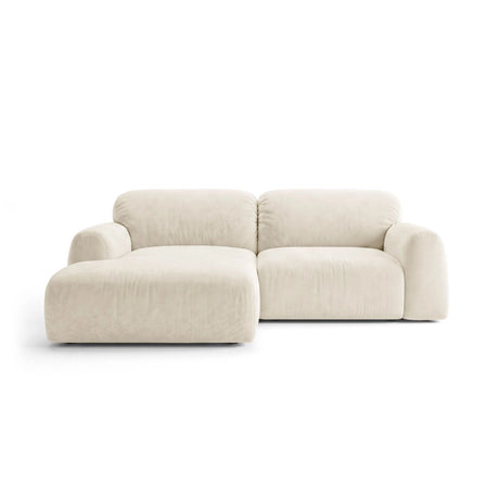 Livorno 3-Sitzer Ecksofa links aus Samt, 240x158 cm von Ferrani Interiors – Bild 1