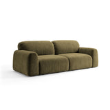Livorno 4-Sitzer Sofa aus Samt in Grün (Bluvel 77), 260x104 cm von Ferrani Interiors – Bild 4