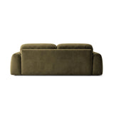 Livorno 4-Sitzer Sofa aus Samt in Grün (Bluvel 77), 260x104 cm von Ferrani Interiors – Bild 5