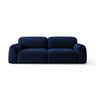 Livorno 4-Sitzer Sofa aus Samt in Königsblau (Bluvel 86), 260x104 cm von Ferrani Interiors – Bild 1