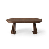 Luce Ausziehtisch für 8 Personen aus Holz in Eiche (Wood), 110/210x110 cm von Ferrani Interiors – Bild 3