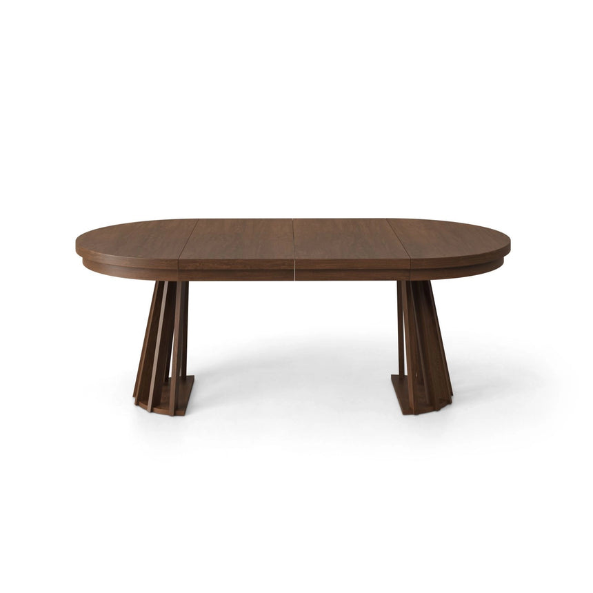Luce Ausziehtisch für 8 Personen aus Holz in Eiche (Wood), 110/210x110 cm von Ferrani Interiors – Bild 3