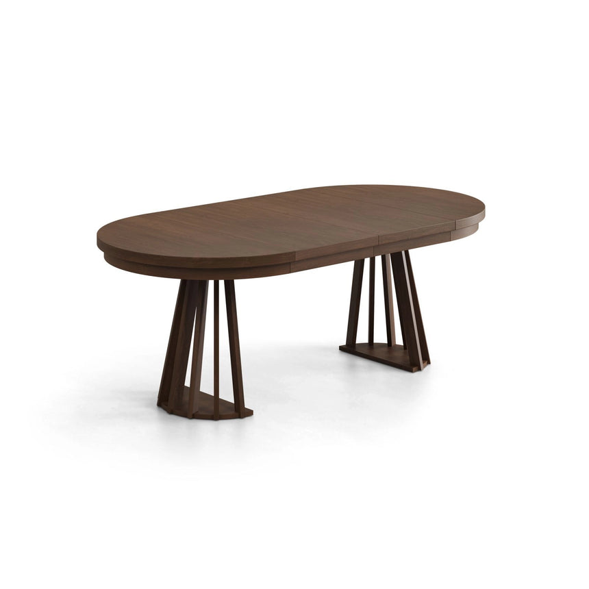 Luce Ausziehtisch für 8 Personen aus Holz in Eiche (Wood), 110/210x110 cm von Ferrani Interiors – Bild 4