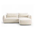 Moso 3-Sitzer Ecksofa rechts aus Samt, 208x155 cm von Ferrani Interiors – Bild 1