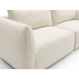 Moso 3-Sitzer Ecksofa rechts aus Samt, 208x155 cm von Ferrani Interiors – Bild 7