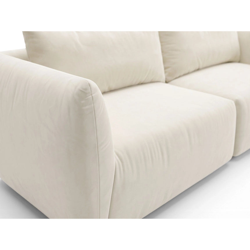 Moso 3-Sitzer Sofa aus Samt, 190x95 cm von Ferrani Interiors – Bild 7