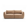 Moso 3-Sitzer Sofa aus Samt in Beige (Bluvel 28), 190x95 cm von Ferrani Interiors – Bild 1