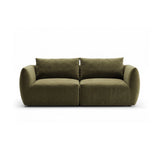 Moso 3-Sitzer Sofa aus Samt in Grün (Bluvel 77), 190x95 cm von Ferrani Interiors – Bild 1